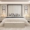 Modern Wall Panel Bed by Zavior Decor