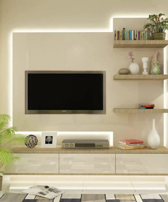 Modern LED Media Unit
