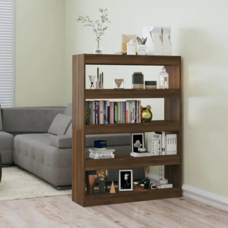 Multi-Purpose Oak Room Divider