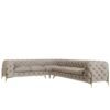 Luxury Tufted Corner Sofa - Image 3