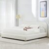 Premium Curve Upholstered Bed
