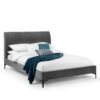 Premium Tufted Velvet Double Bed - Image 2