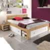 Classic Double Bed with Storage Drawers