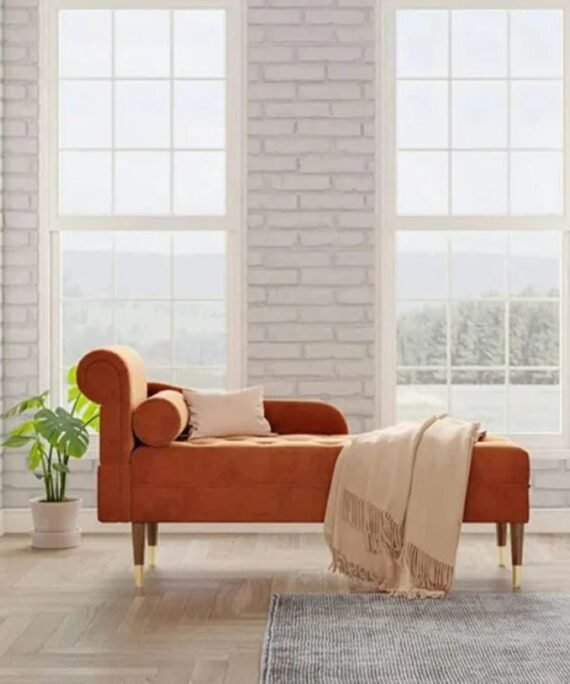 Cushioned Chaise Lounge