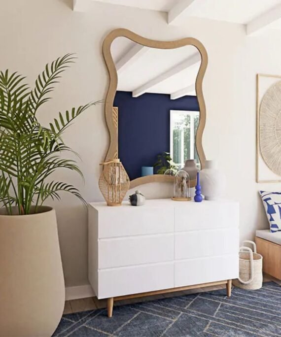 Elegant White Chest of Drawers