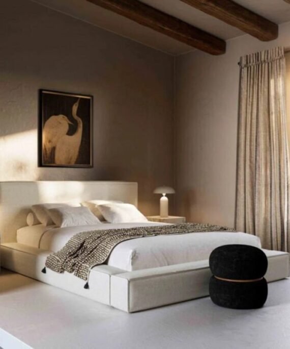 Luxury Low Platform Double Bed