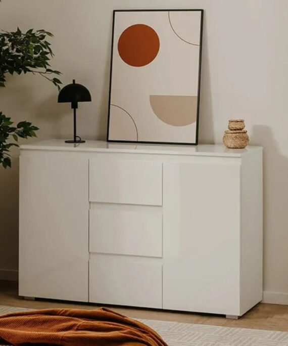 Luxury White Chest of Drawers