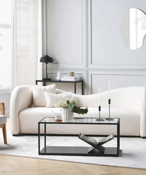 Minimal Curve Sofa by Zavior Décor