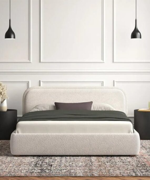 Modern Headboard Double Bed