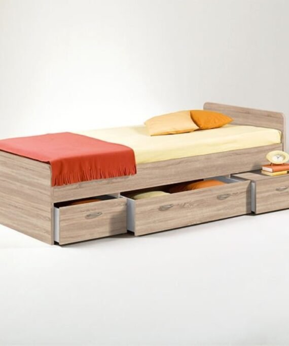 Modern Single Bed with Storage