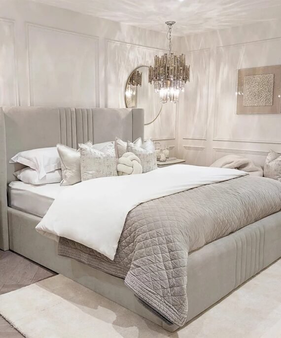 Luxury Double Bed with Storage Drawers