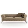 Modern Velvet Tufted Sofa