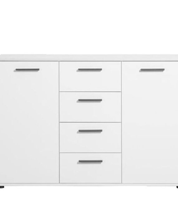 Modern White Storage Unit