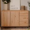 Natural Timber Chest of Drawer Dubai