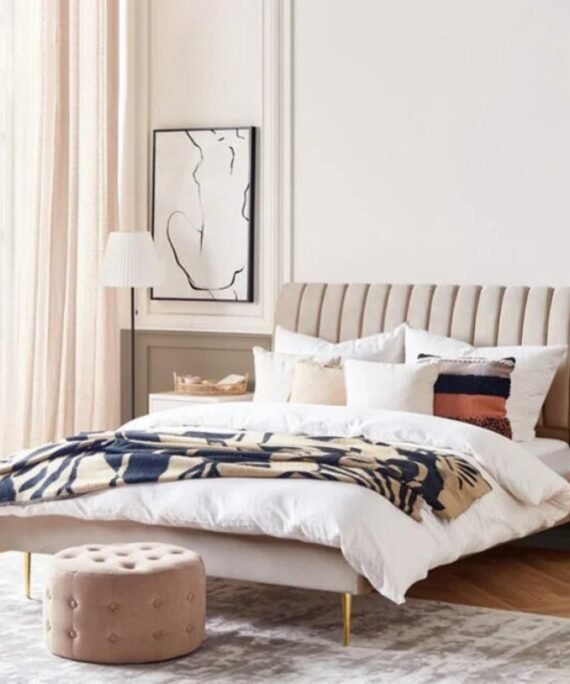 Premium Double Upholstered Bed