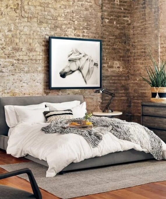 Premium Finishing Modern Low Bed