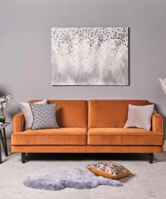 Premium Velvet 3 Seater Sofas