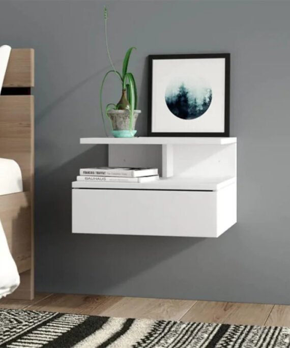 Modern Wall Mounted Bedside Table