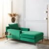 Luxury-Green-Chaise-Lounge