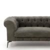 Modern Tuffted Leather Sofa - Image 2